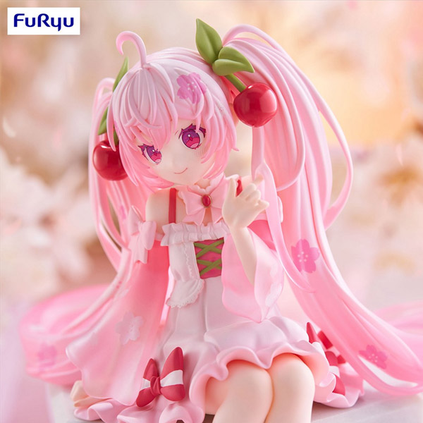 FuRyu Hatsune Miku Sakura Miku 2025 Noodle Stopper Figure